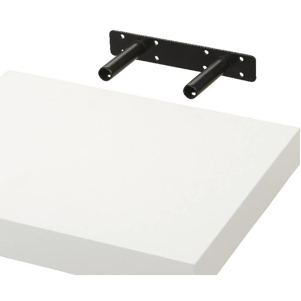 Polita GOODHOME Cusko, melamina, 30 x 23.5 x 3.8 cm, alb