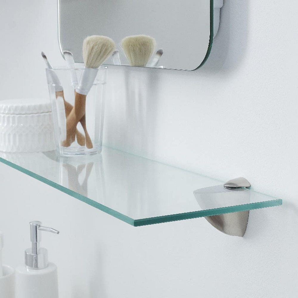 Polita GOODHOME Deco Eono, sticla, 60 x 15 x 0.5 cm, transparent