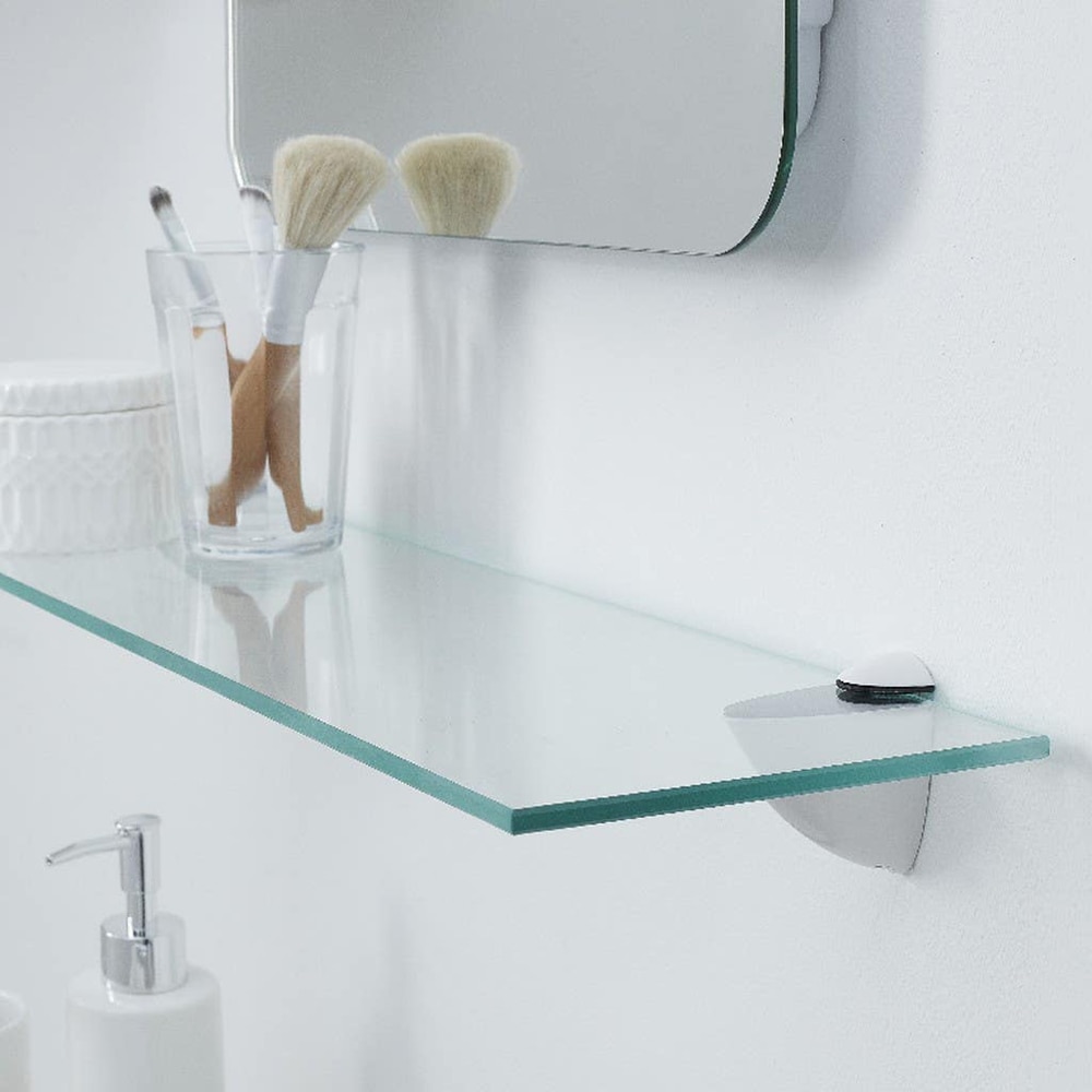 Polita GOODHOME Deco Eono, sticla, 60 x 15 x 0.5 cm, transparent