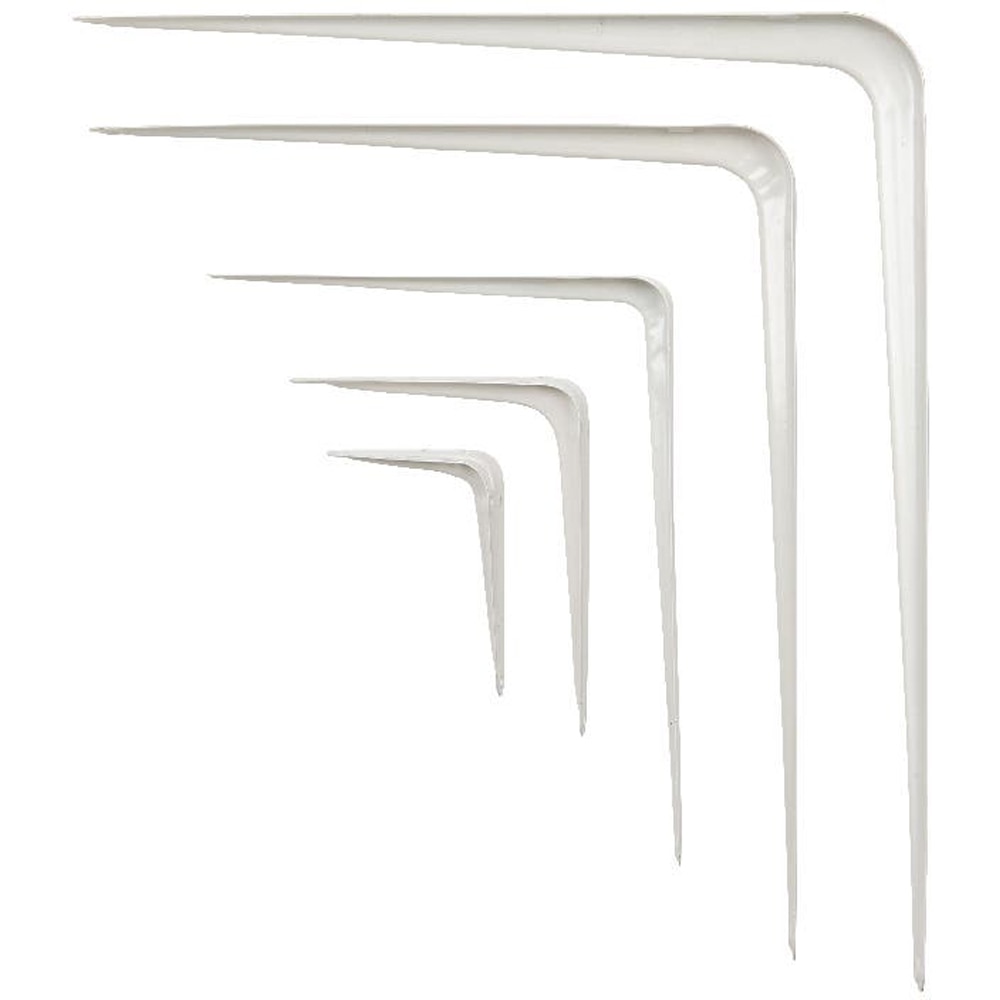 Suport raft GOODHOME NN, otel, 15.3 x 3.5 x 12.4 cm, alb