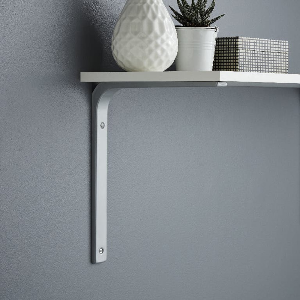 Suport raft GOODHOME Alchimy, otel, 20 x 3 x 15 cm, gri