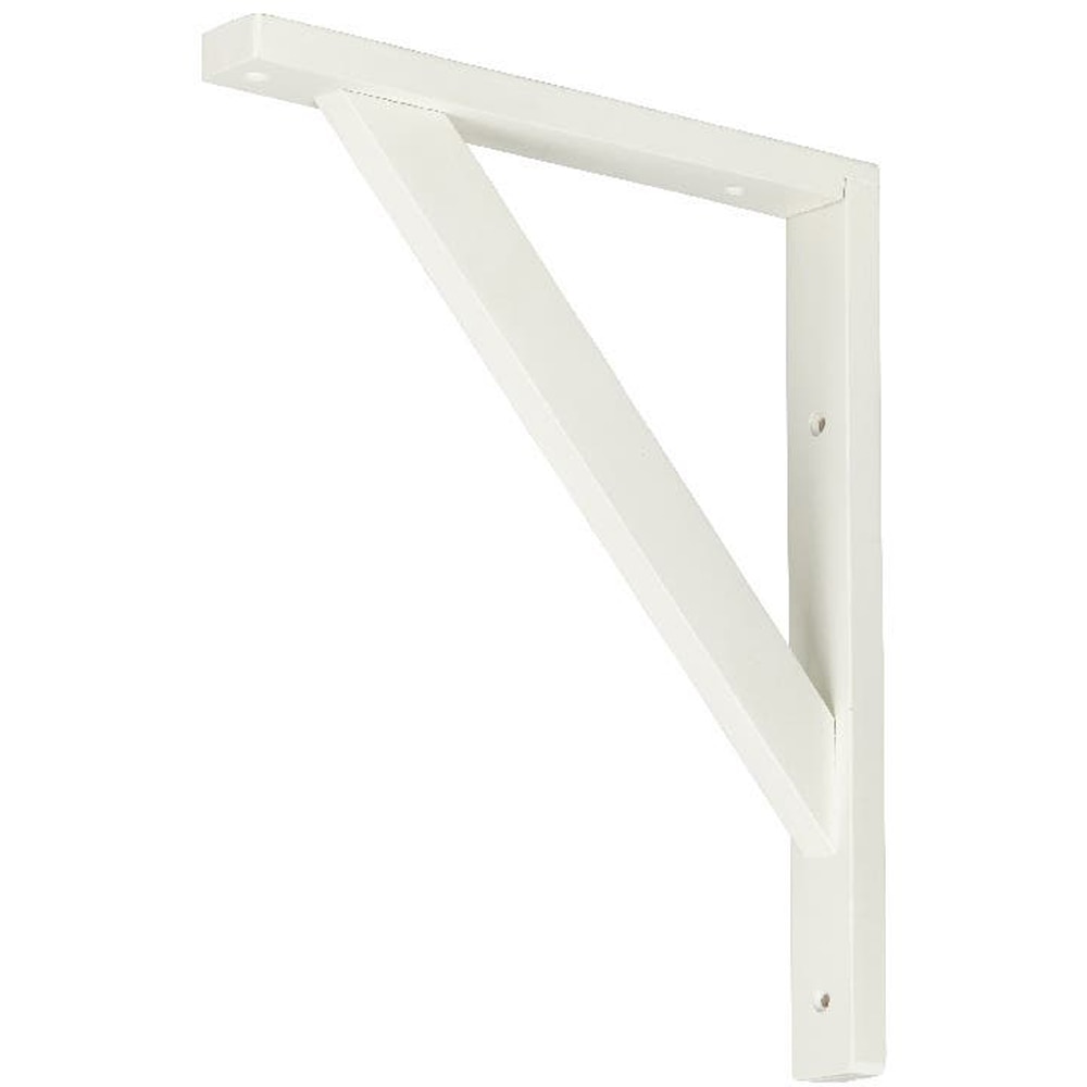 Suport raft GOODHOME Timber, lemn, 30 x 3 x 25 cm, alb