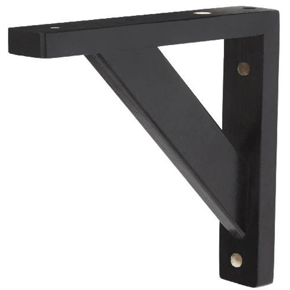 Suport raft GOODHOME Timber, lemn, 30 x 3 x 25 cm, negru