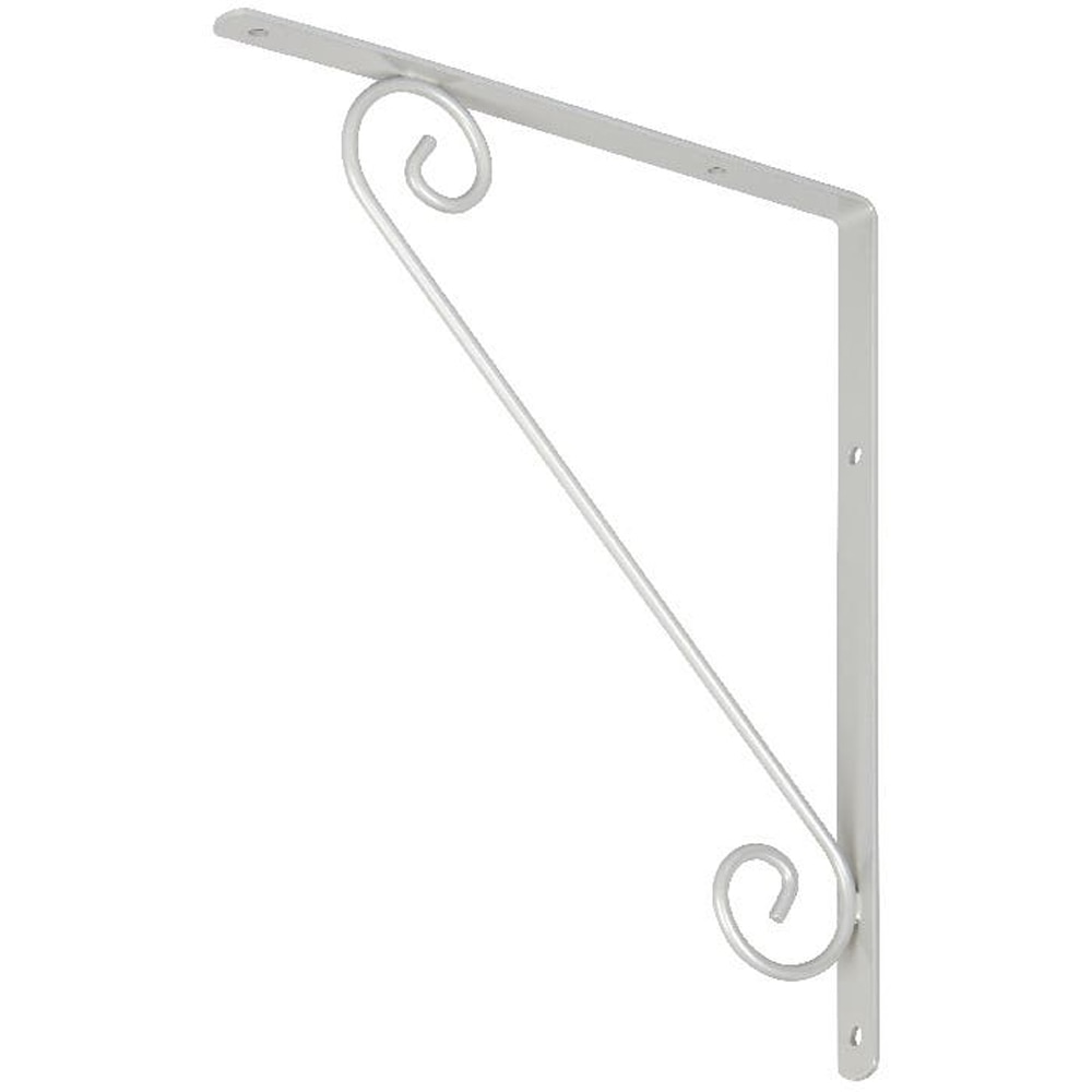 Suport raft GOODHOME Antik, aluminiu, 20 x 2 x 15 cm, gri