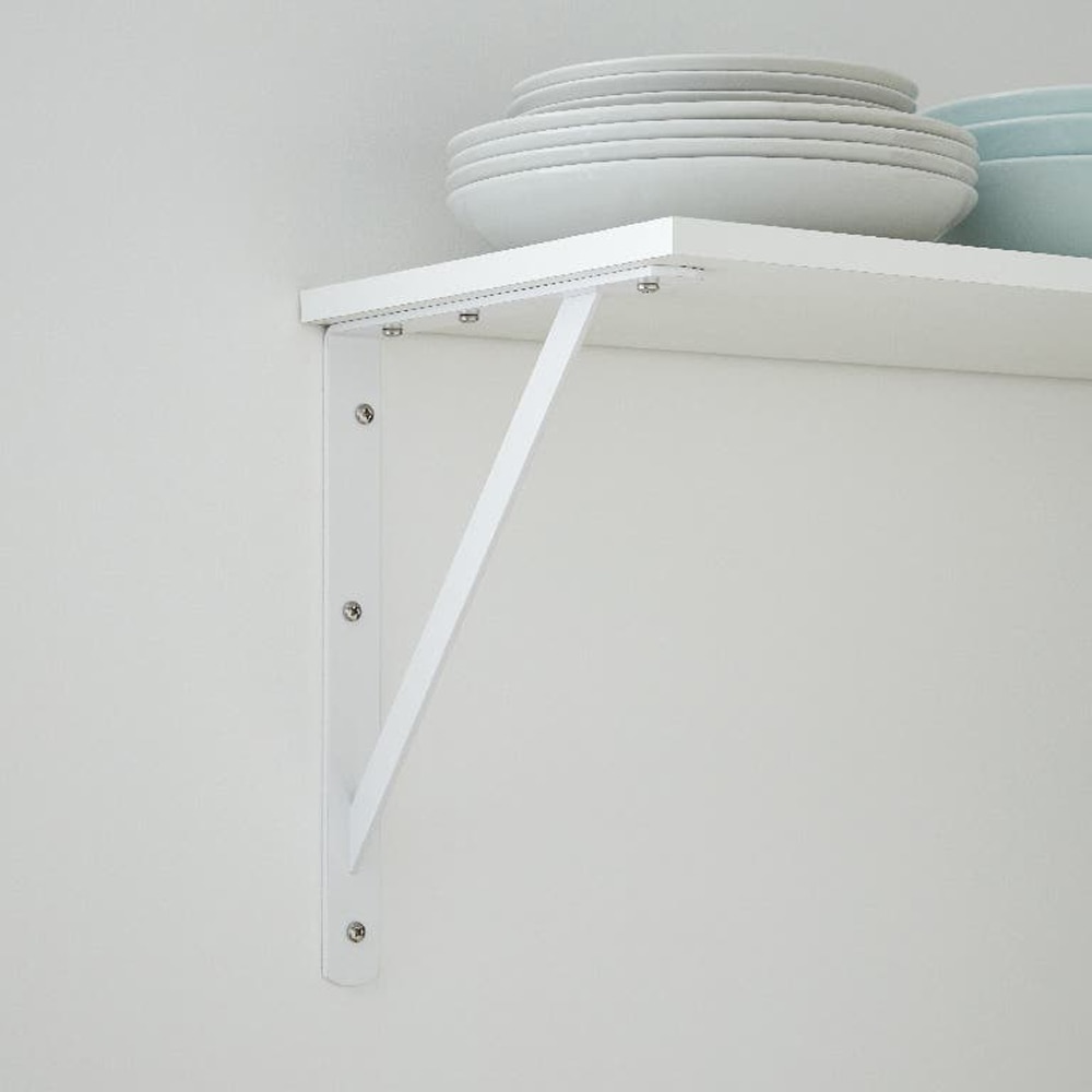 Suport raft GOODHOME Ultim, otel, 30 x 2.9 x 25 cm, alb