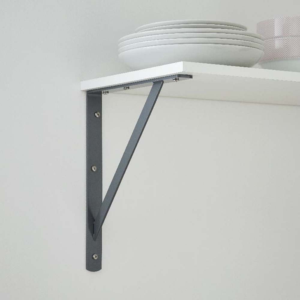 Suport raft GOODHOME Ultim, otel, 40 x 2.9 x 35 cm, gri