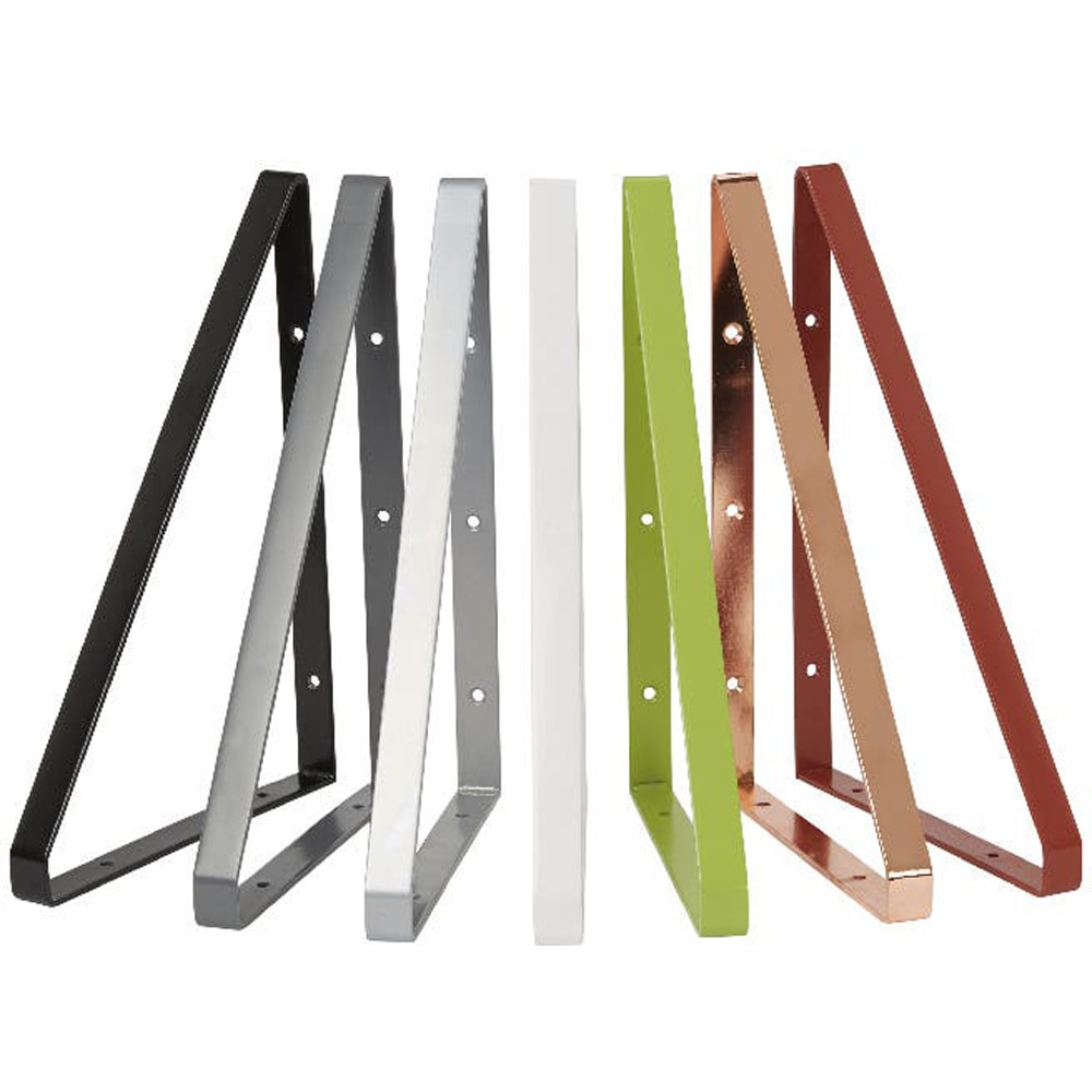 Suport raft GOODHOME Clever, otel, 28 x 2 x 20.4 cm, alb