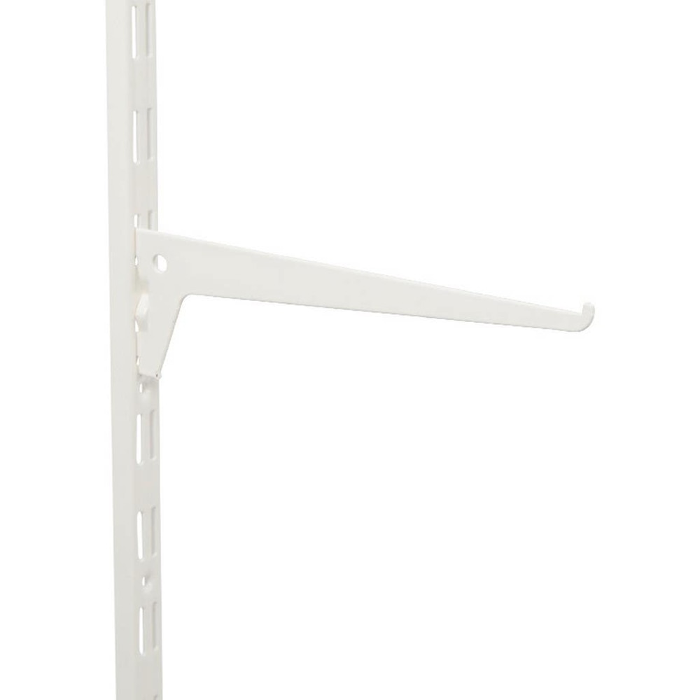 Suport raft FORM Lony, otel, 26.6 x 0.25 x 7.2 cm, alb