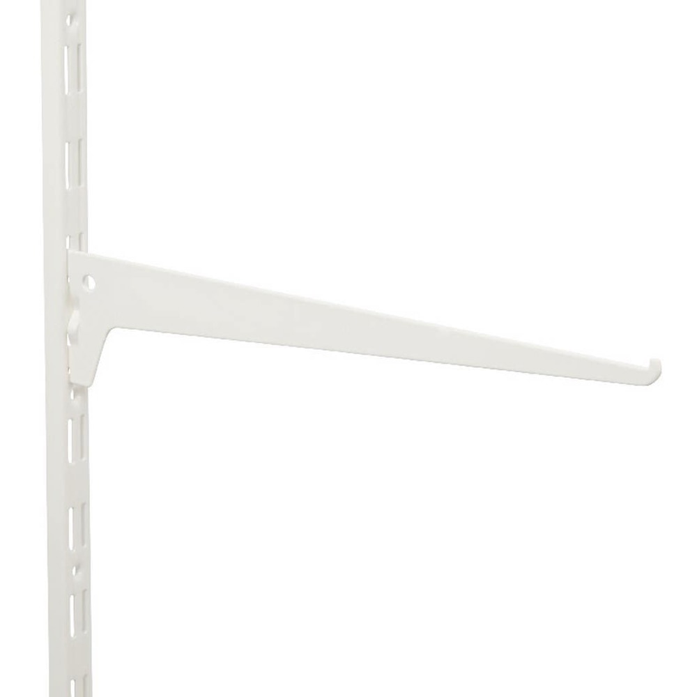 Suport raft FORM Lony, otel, 41.6 x 0.25 x 7.2 cm, alb