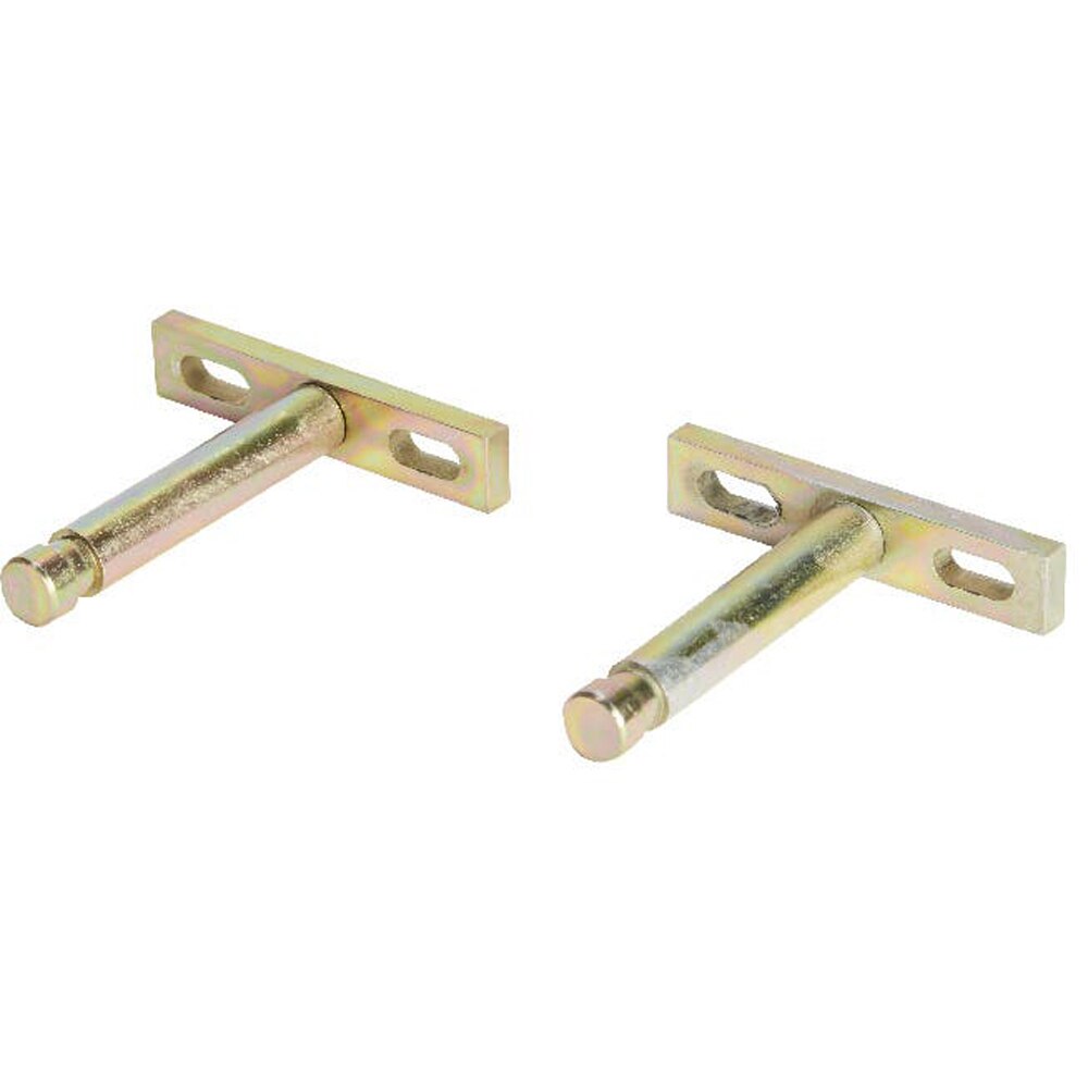 Suport raft GOODHOME, otel, 6 x 6.5 x 6 cm, 2 bucati, auriu