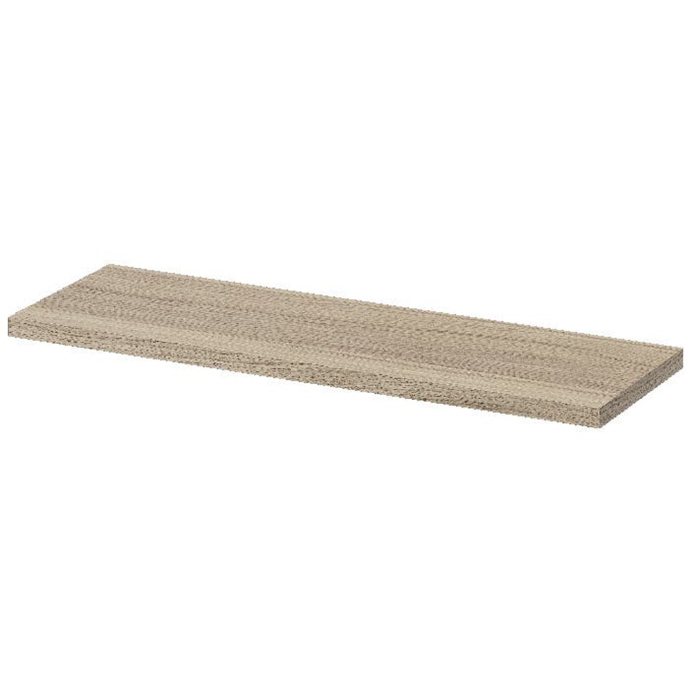 Polita GOODHOME Rigga, melamina, 19 x 60 x 1.8 cm, stejar