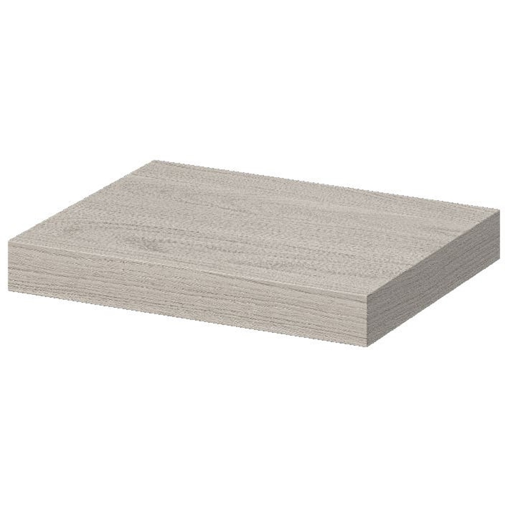 Polita GOODHOME Cusko, melamina, 30 x 23.5 x 3.8 cm, stejar