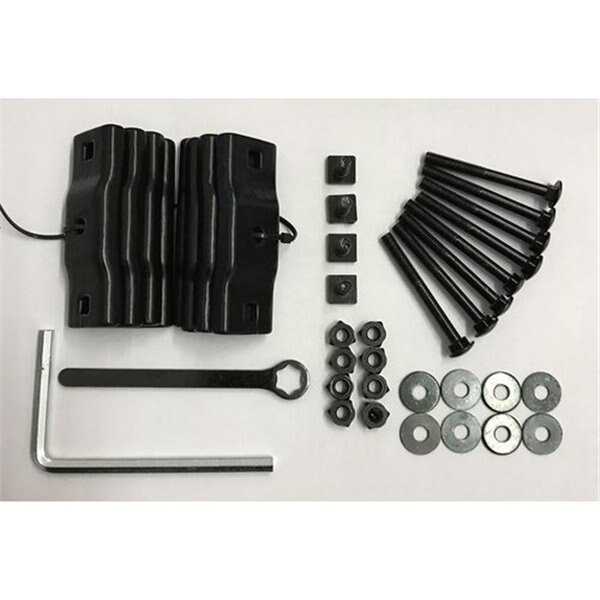 Kit prindere suport auto ski/snowboard MENABO Silver Ice, Frozen Alu