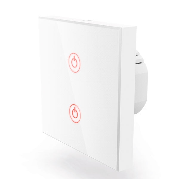 Intrerupator smart  HAMA 176551, Wi-Fi, Touch, alb