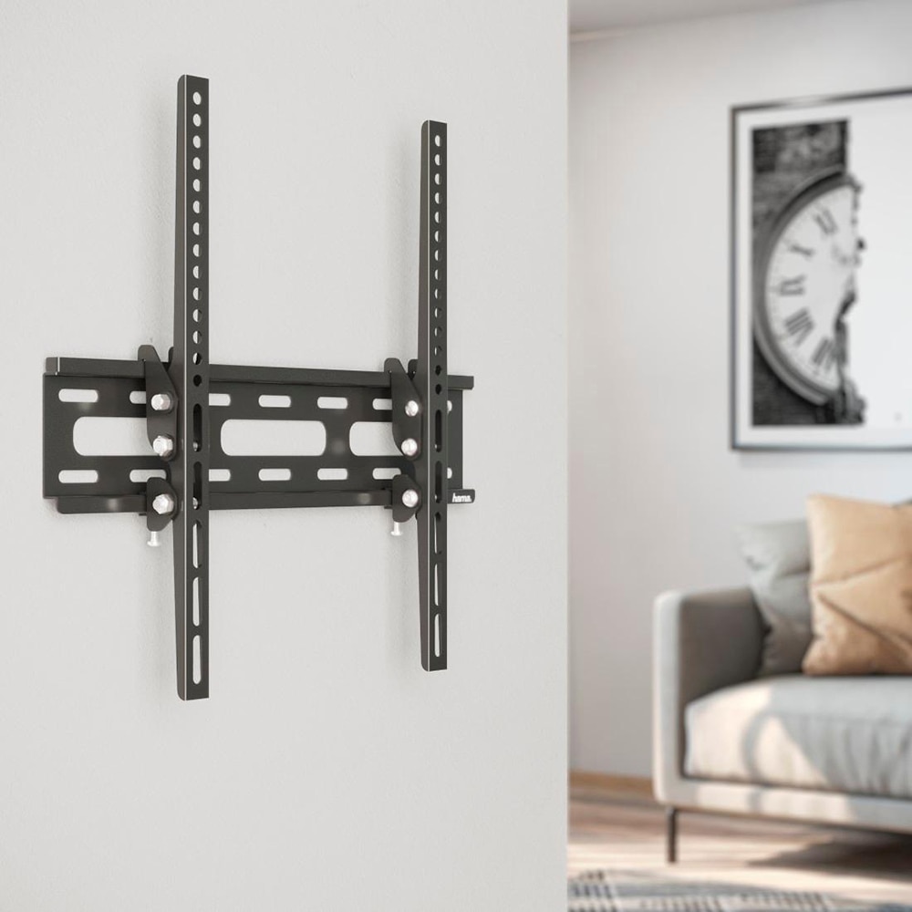 Suport TV perete HAMA 220808, reglabil, 32-75", 40kg, negru