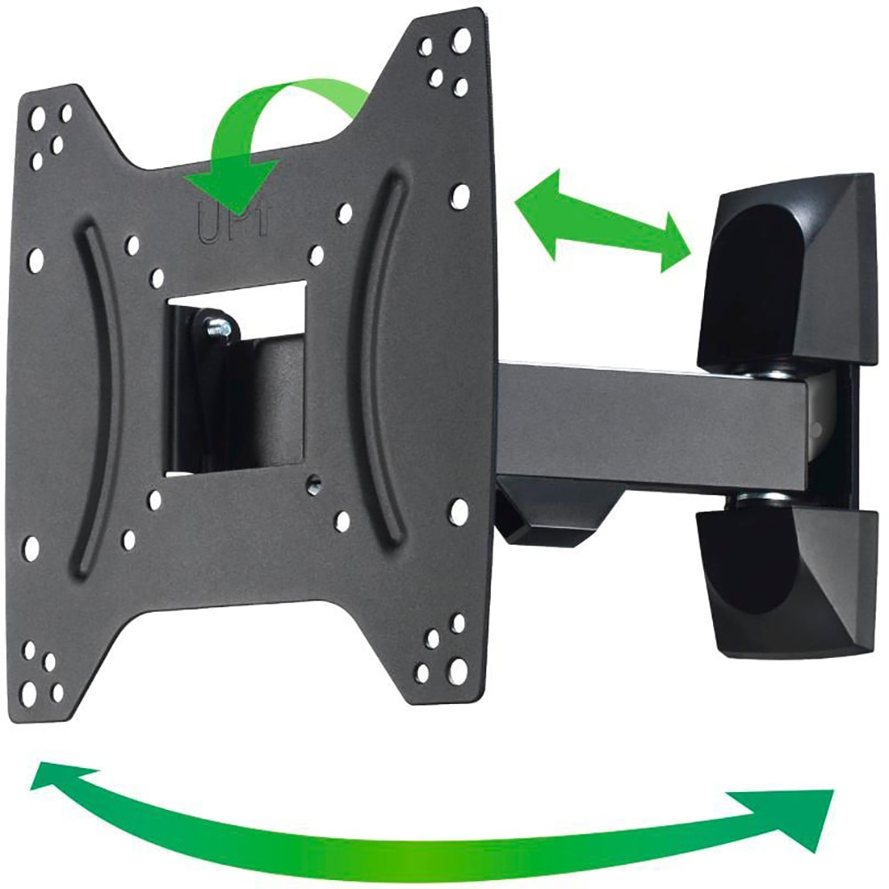 Suport TV perete HAMA 220821, reglabil, 19-48", 20kg, negru