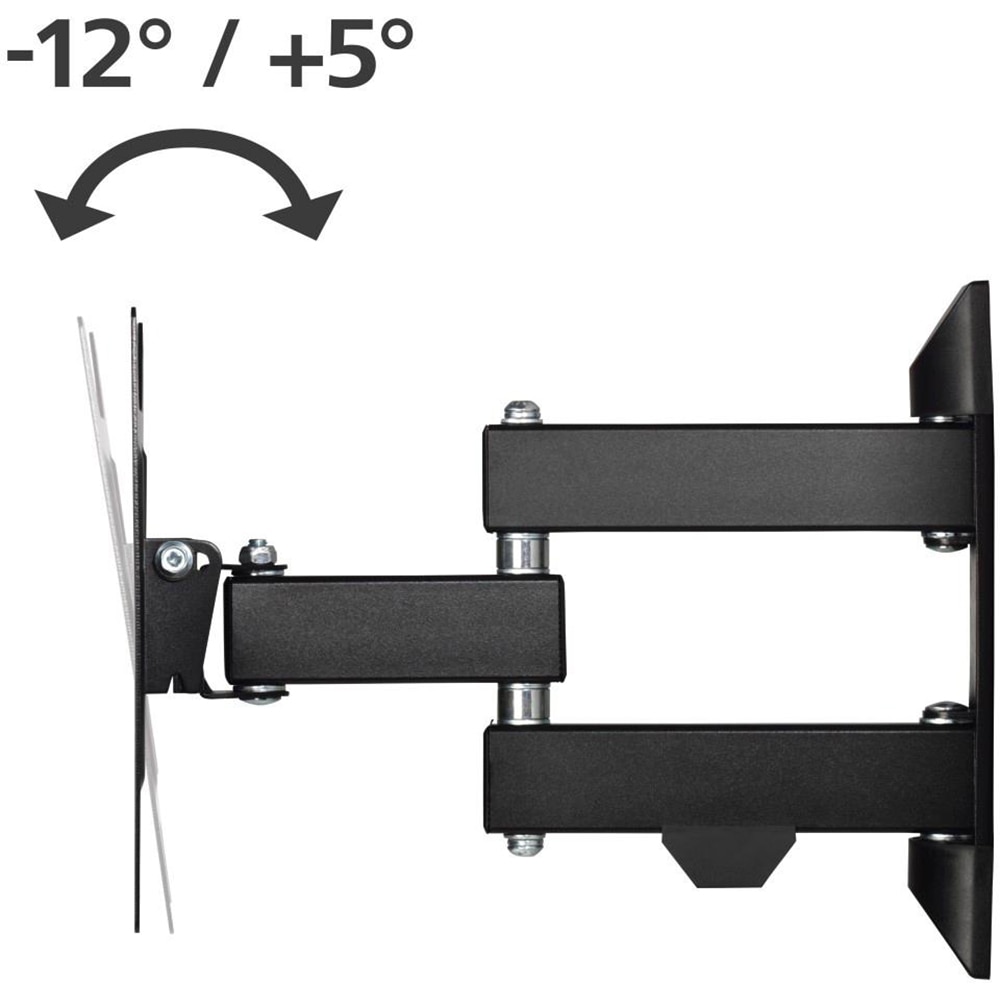 Suport TV perete HAMA 220822, Mobil, 19-48", 20kg, negru