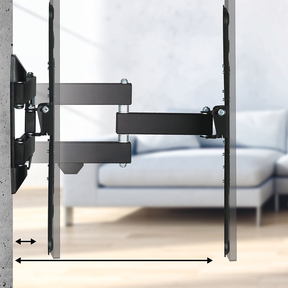 Suport TV perete HAMA 220824, Mobil, 32-65", 25kg, negru