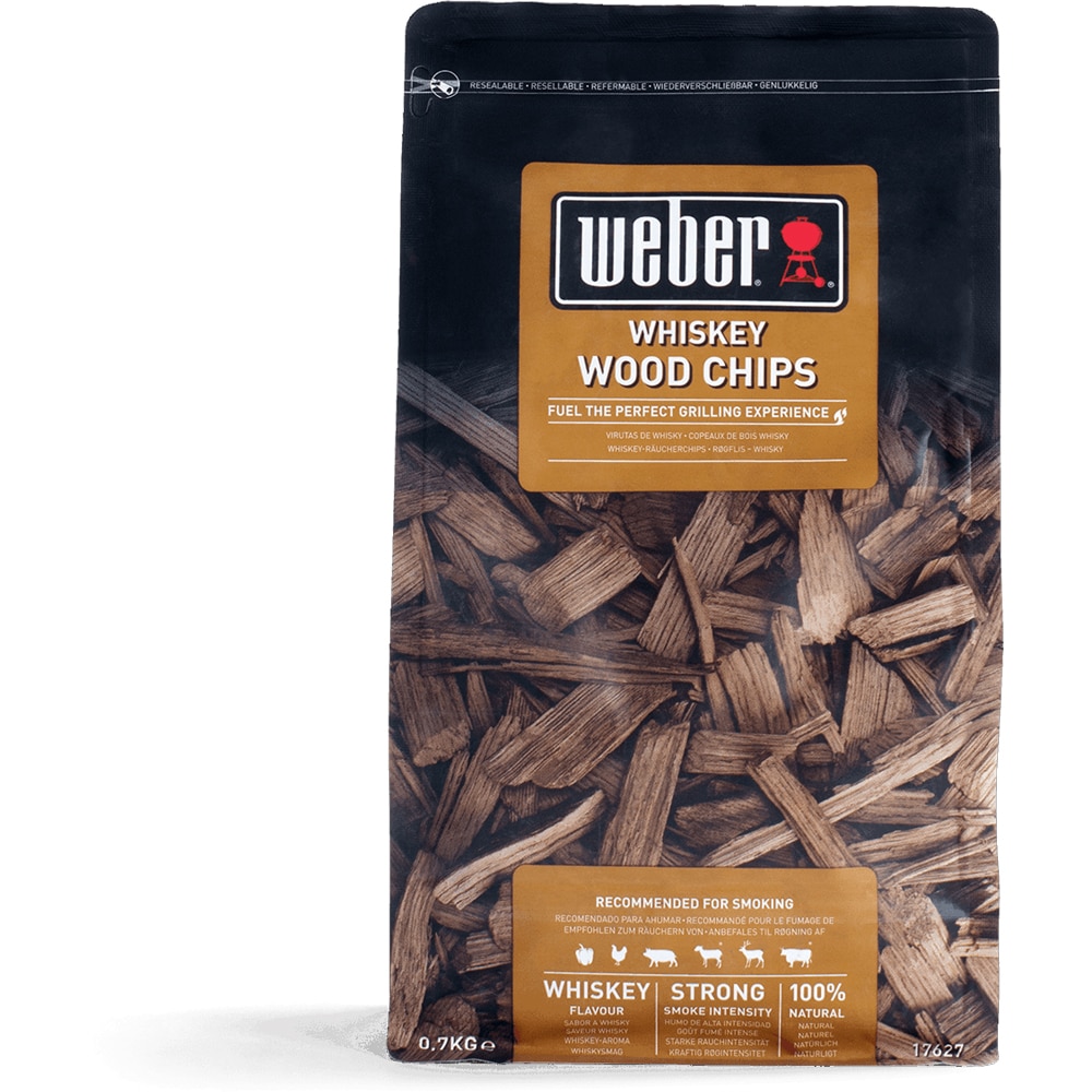 Aschii de afumare WEBER, Whiskey, 700g