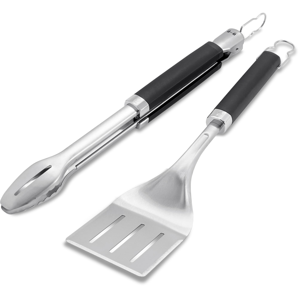 Set spatula si cleste WEBER Precision, inox