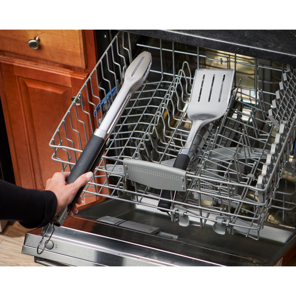 Set spatula si cleste WEBER Precision, inox