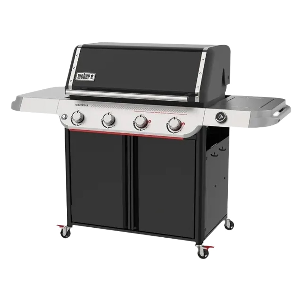 Gratar gaz WEBER Genesis E 425, 110 x 85 x 70 cm, negru