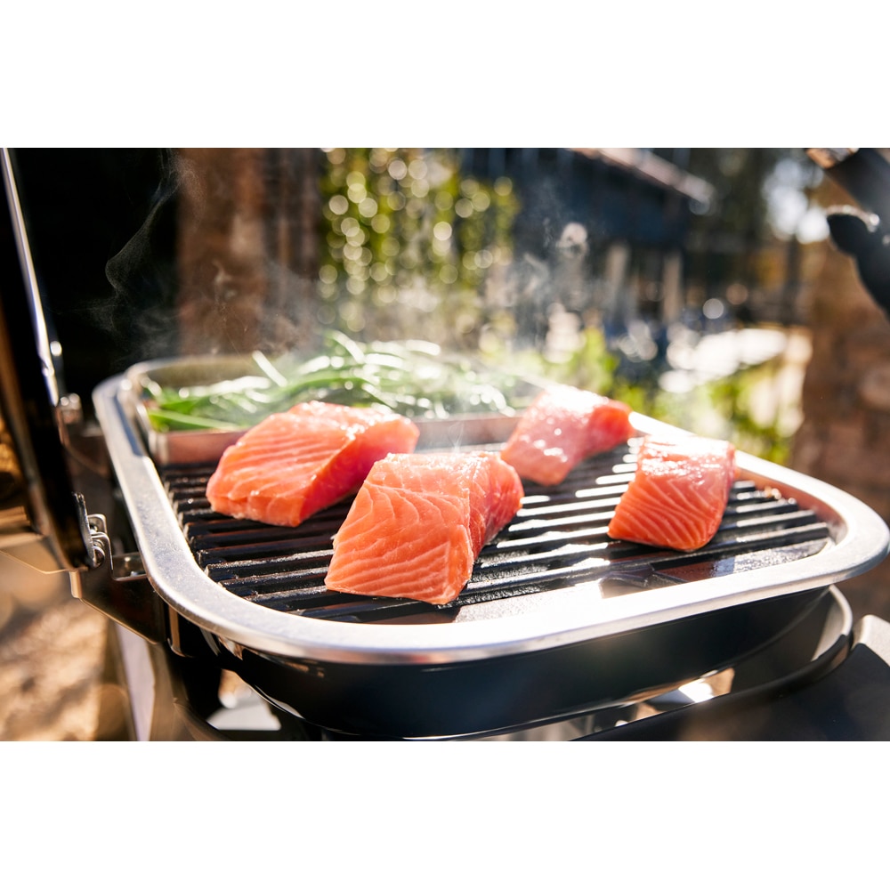Gratar electric WEBER Lumin Compact, 2200W, negru