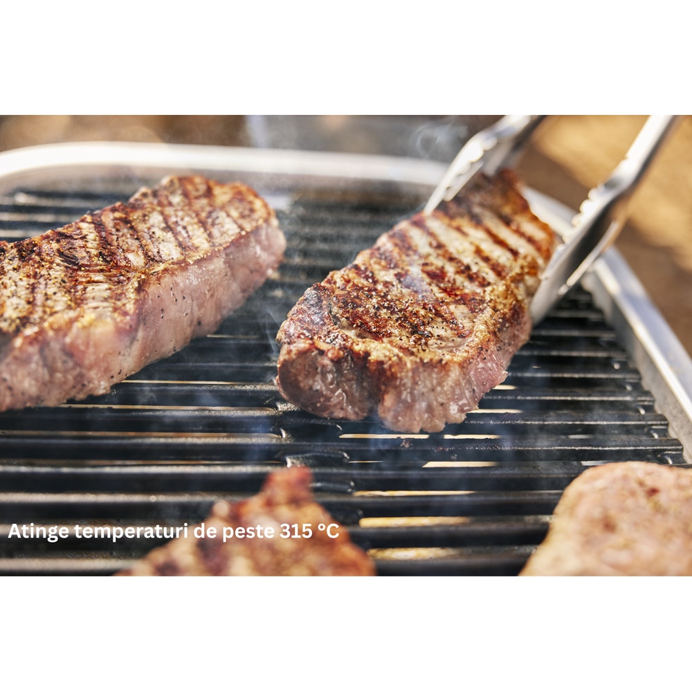 Gratar electric WEBER Lumin Compact, 2200W, negru