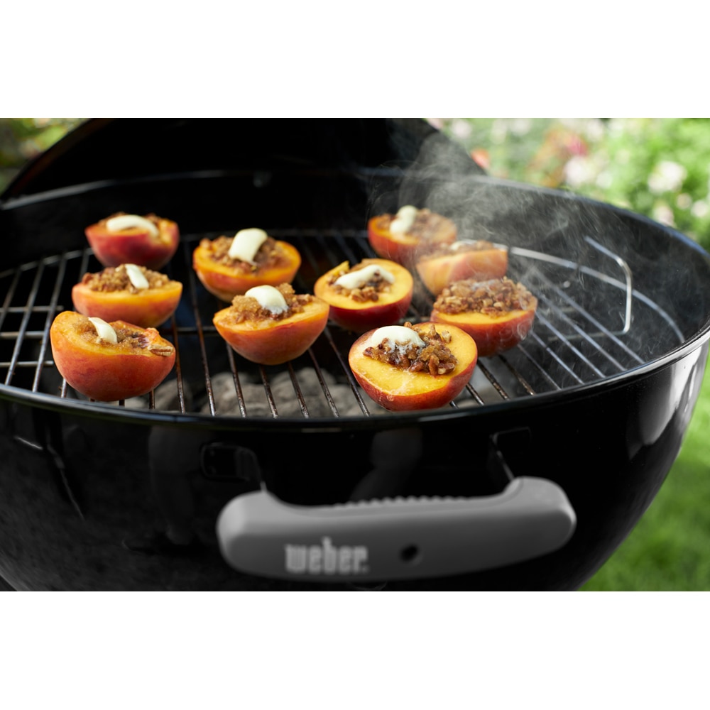 Gratar carbune WEBER Kettle Original, 57 cm, 1 suprafata, 2 roti, negru