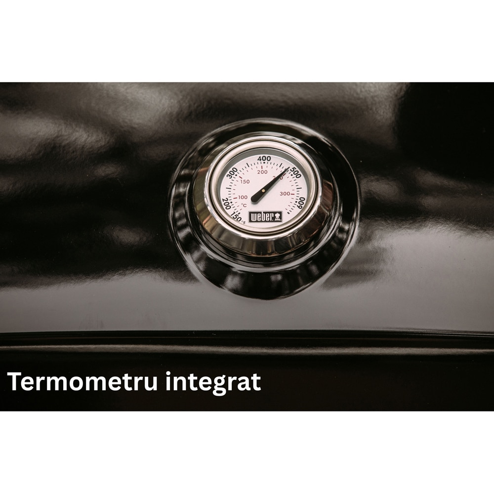 Gratar pe gaz WEBER Traveler Compact, 3.2 kW, 1 suprafata, negru