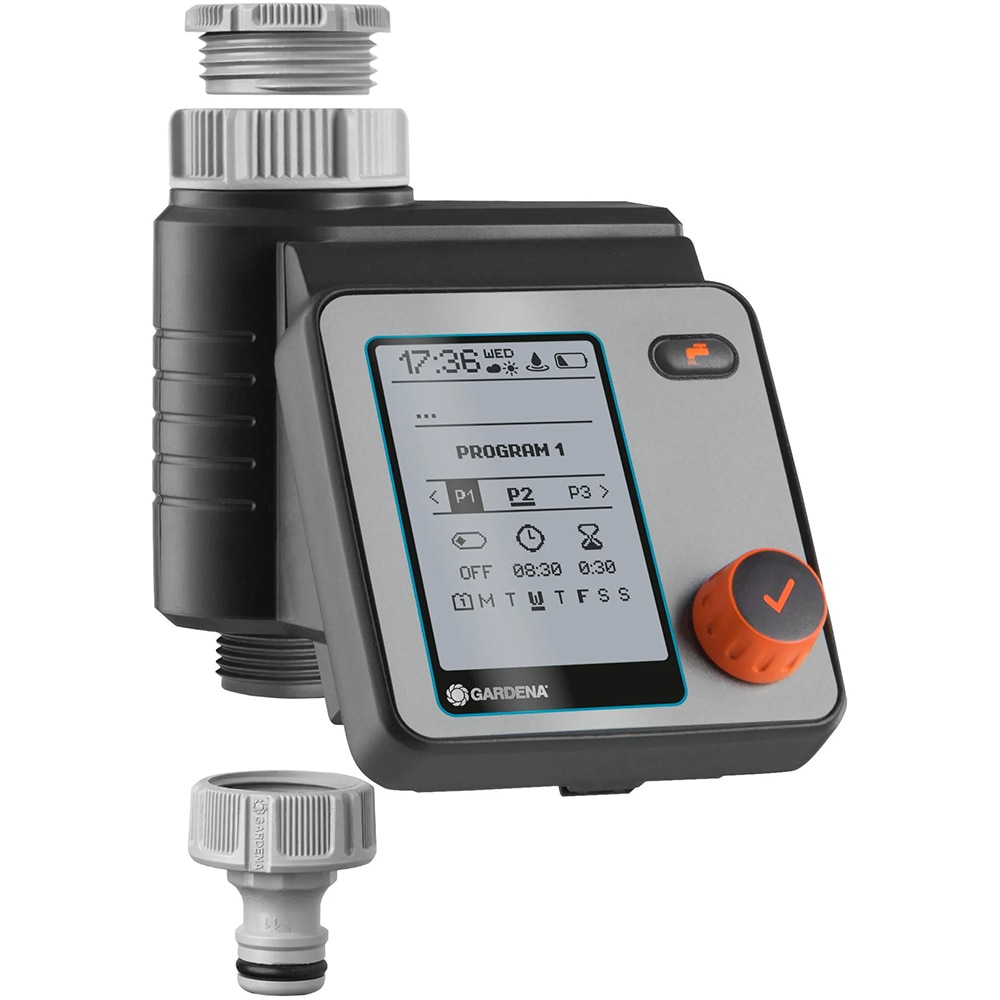Programator GARDENA 01892 29, 6 programe, 12bar, gri