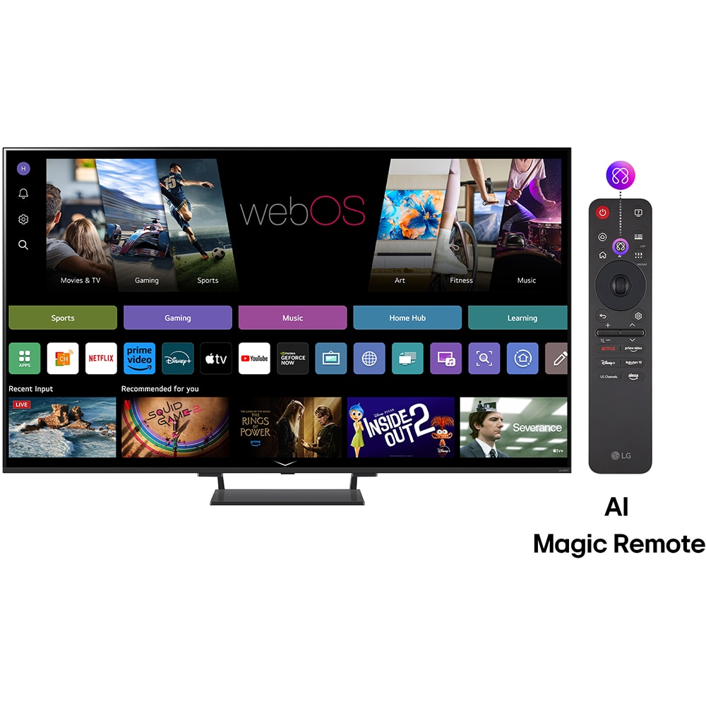 Televizor QNED Evo MiniLED Smart LG 75QNED93A6A, Ultra HD 4K, HDR, 189cm