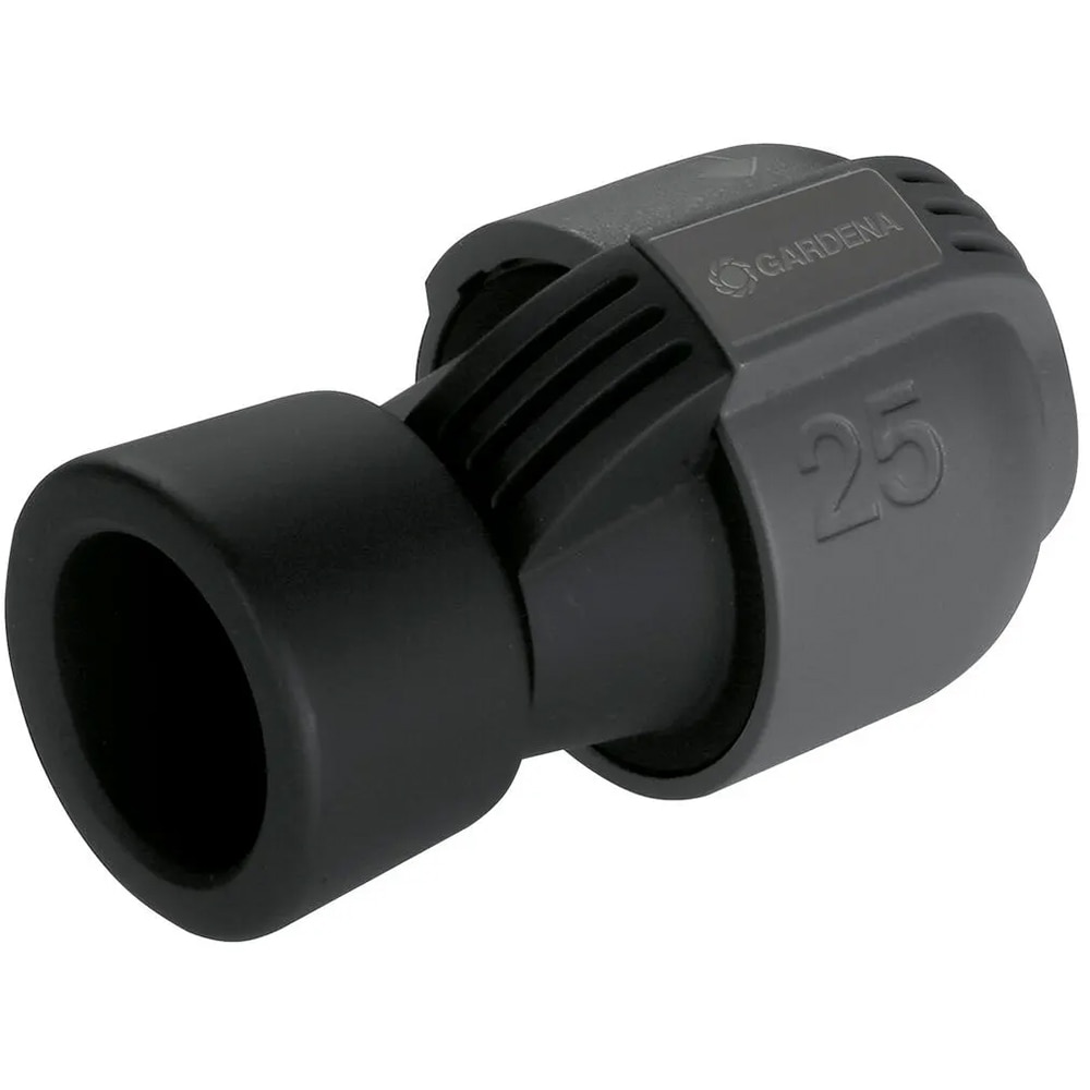 Conector GARDENA 02762 20, 1", plastic, negru