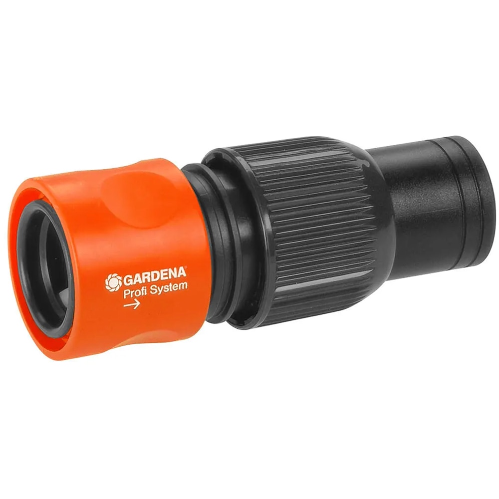 Conector furtune GARDENA 02817 20, 3/4", plastic, negru