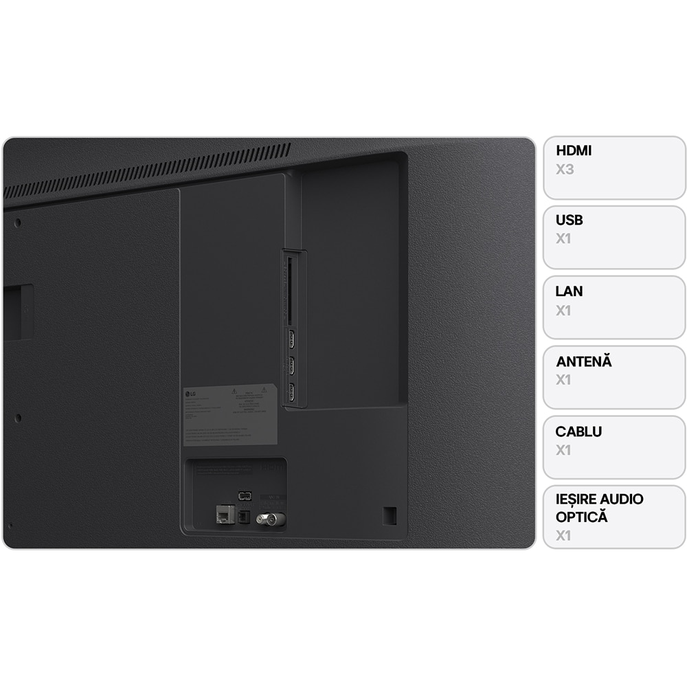 Televizor LED Smart LG 65UA75003LA, Ultra HD 4K, HDR, 164cm