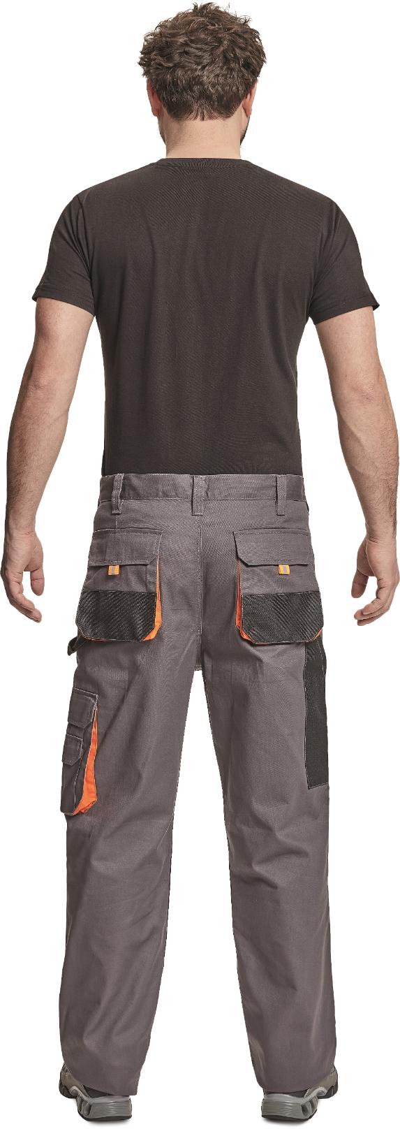 Pantaloni cu buzunare multifunctionale, marime 48, gri • Carl