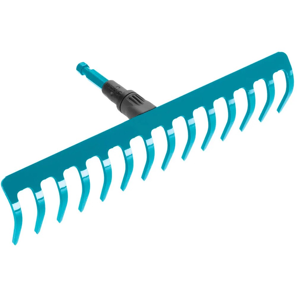 Grebla metal GARDENA, 14 dinti, 36.1 x 14.5 x 10.5cm, turcoaz