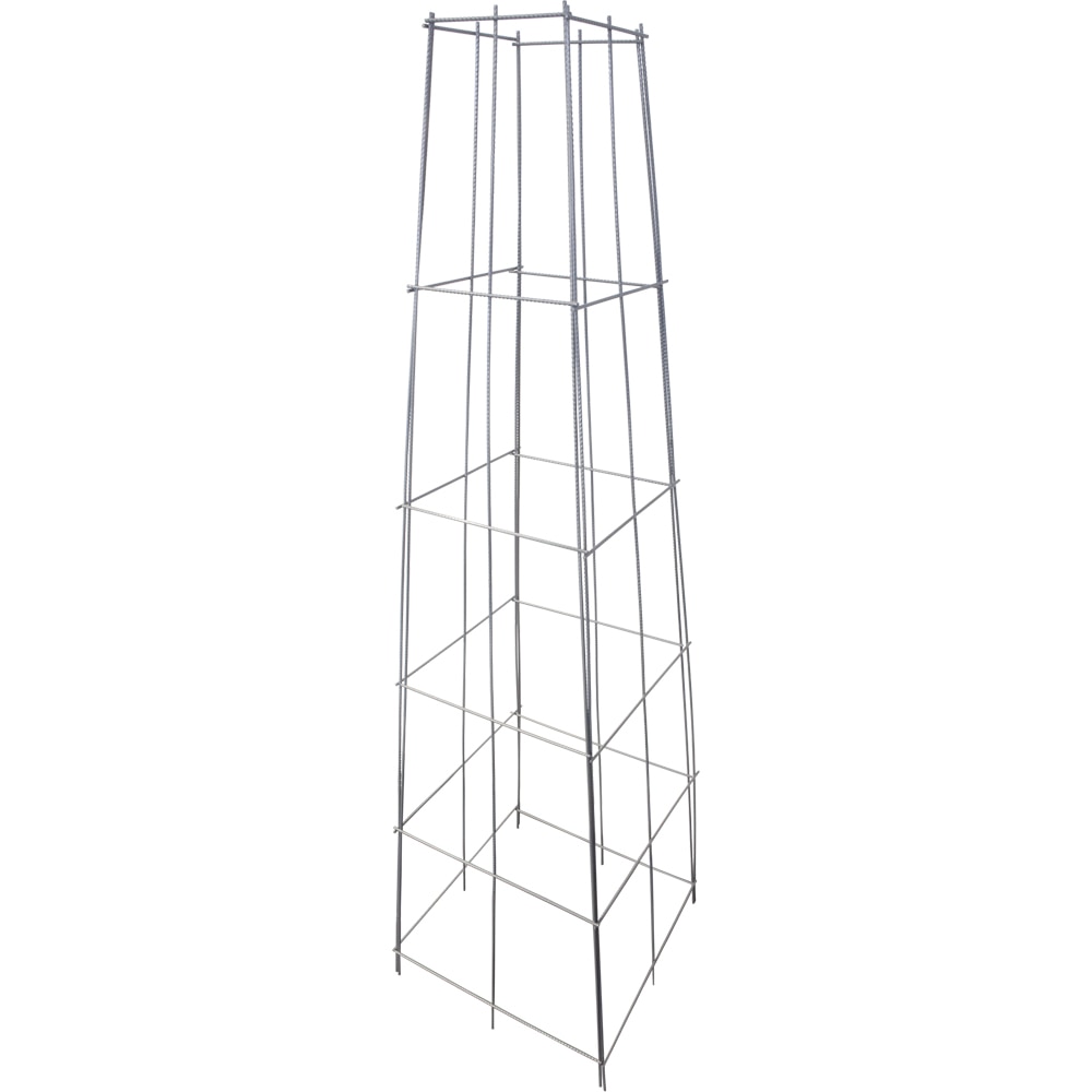 Spalier piramida, otel, 144 x 16 x 40 cm