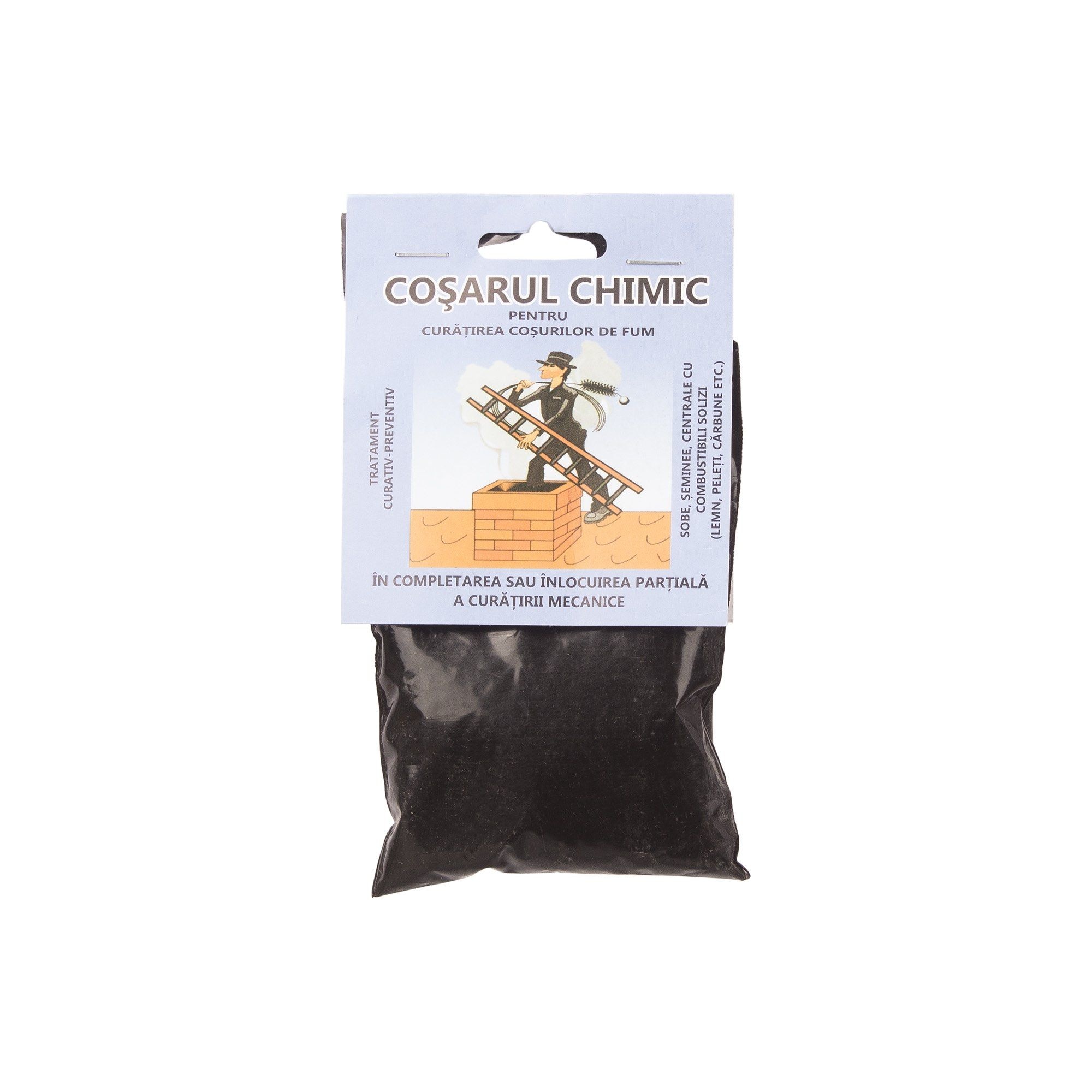 Cosar chimic, pudra curatare cosuri de fum, 250 g  Promelek