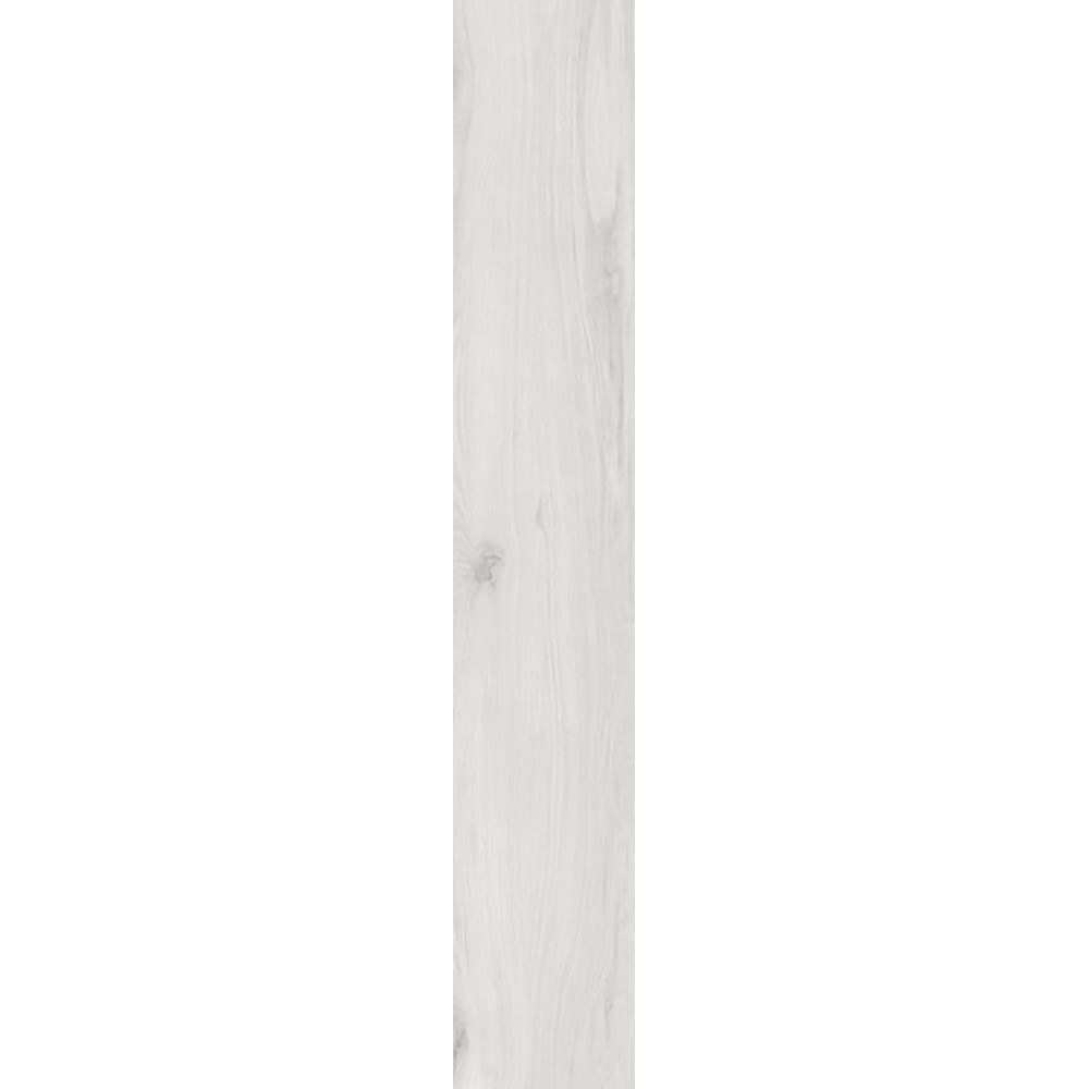 Gresie interior/exterior Brick Wood White, gri deschis mat, 20 x 120 cm, 9 mm, 1.2 m2/cutie