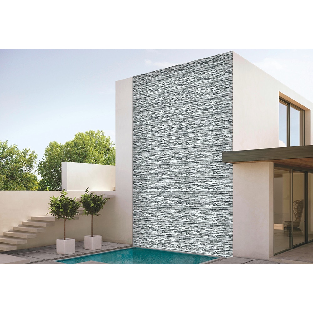 Placa murala BC1384, piatra gri deschis, 30 x 60 cm, 10 mm, 1.08mp/cutie