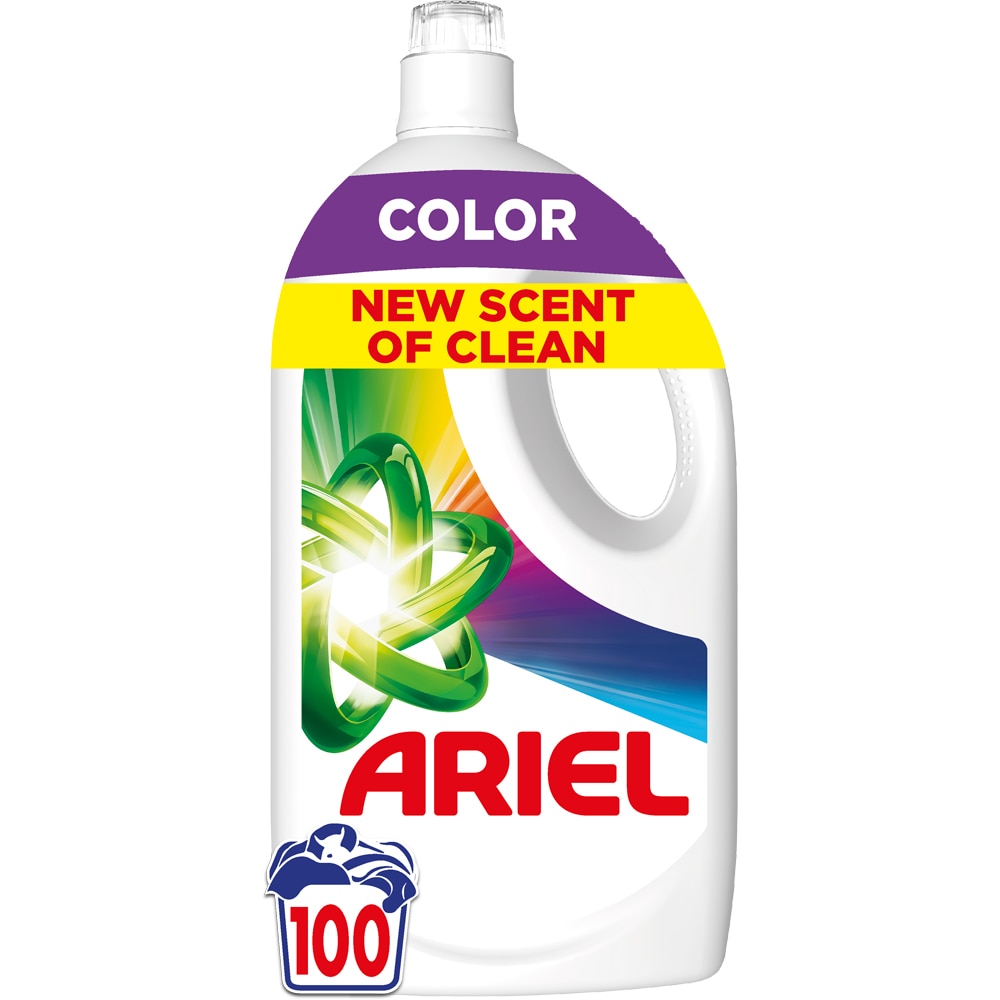 Detergent lichid ARIEL Color, 4.5 l, 100 spalari