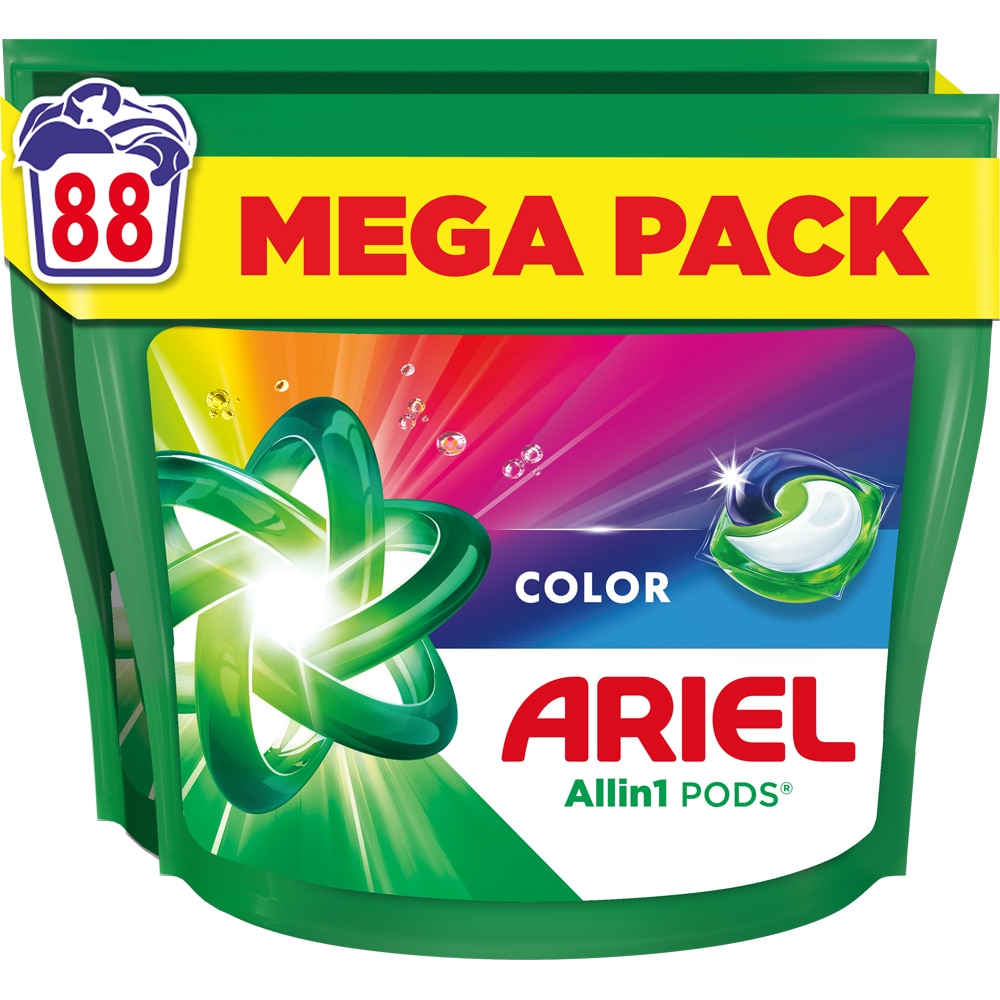 Detergent capsule ARIEL Allin1 PODS Color, 88 spalari