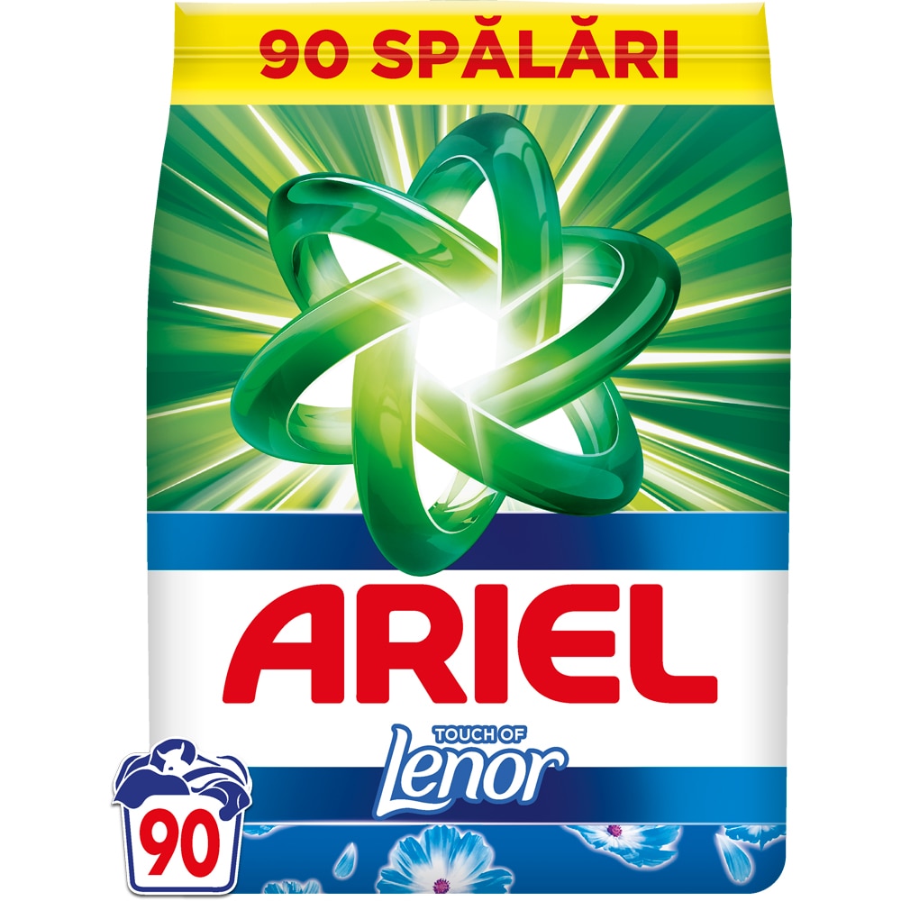 Detergent automat ARIEL Touch of Lenor, 5.85 kg, 90 spalari