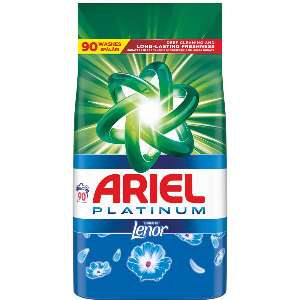 Detergent automat ARIEL Touch of Lenor, 5.85 kg, 90 spalari