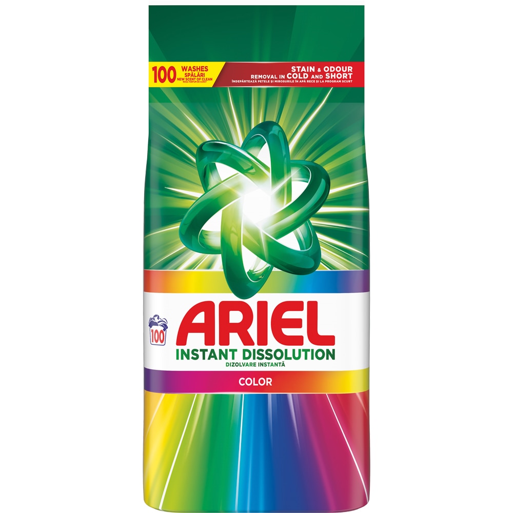 Detergent automat ARIEL Color, 6.5 kg, 100 spalari
