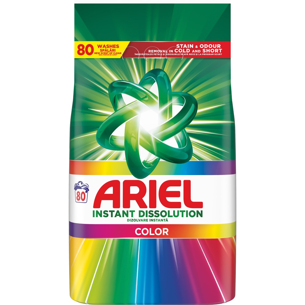 Detergent automat ARIEL Color, 5.2 kg, 80 spalari