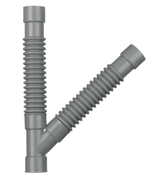 Racord universal Y WIRQUIN Magicoude 79011001, polipropilena, D 40 mm