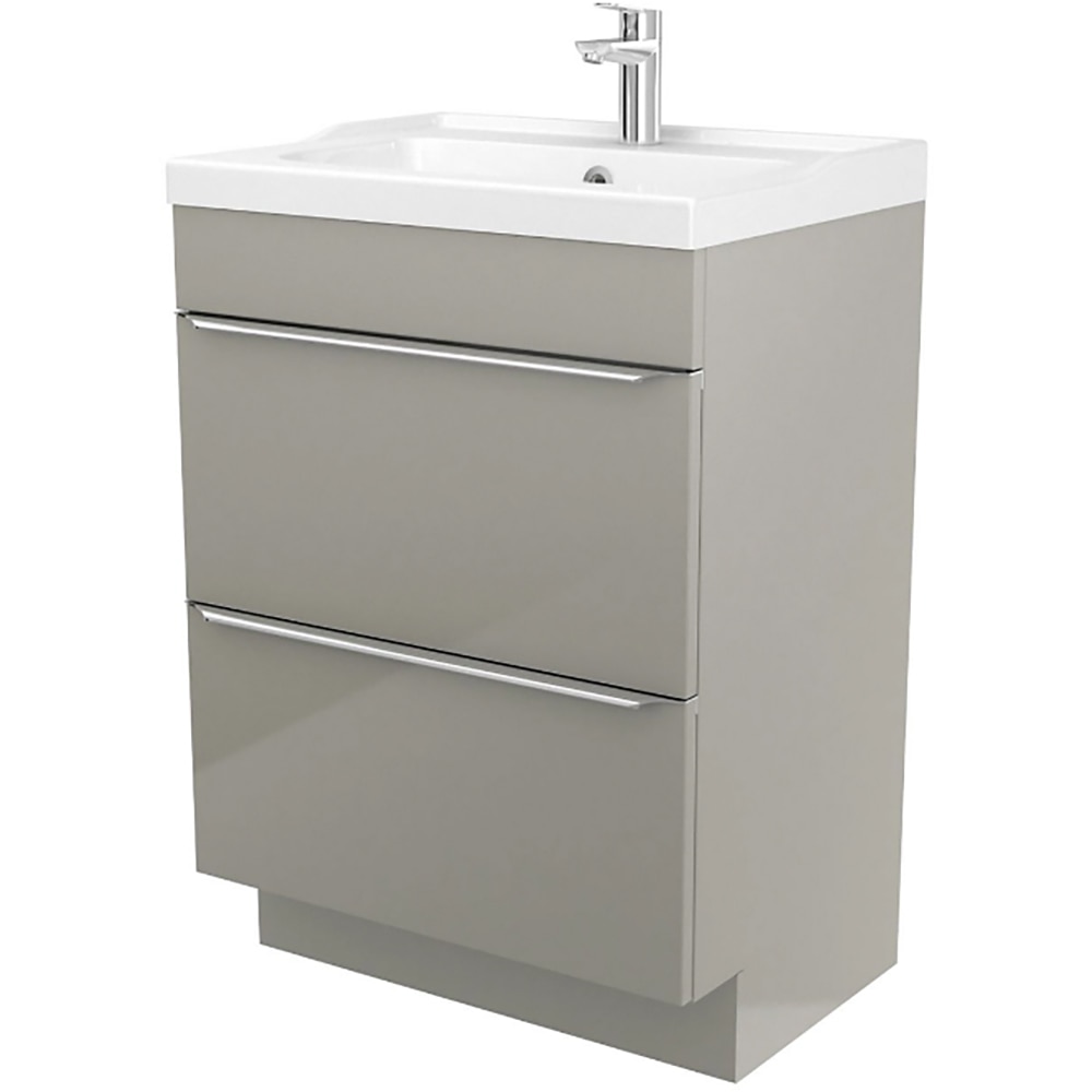 Masca lavoar GoodHome Imand Taupe, 60 x 82 x 45 cm, gri