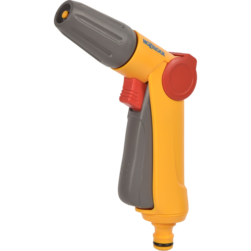 Pistol de stropit jet spray HOZELOCK, plastic, 7 jeturi, galben-gri